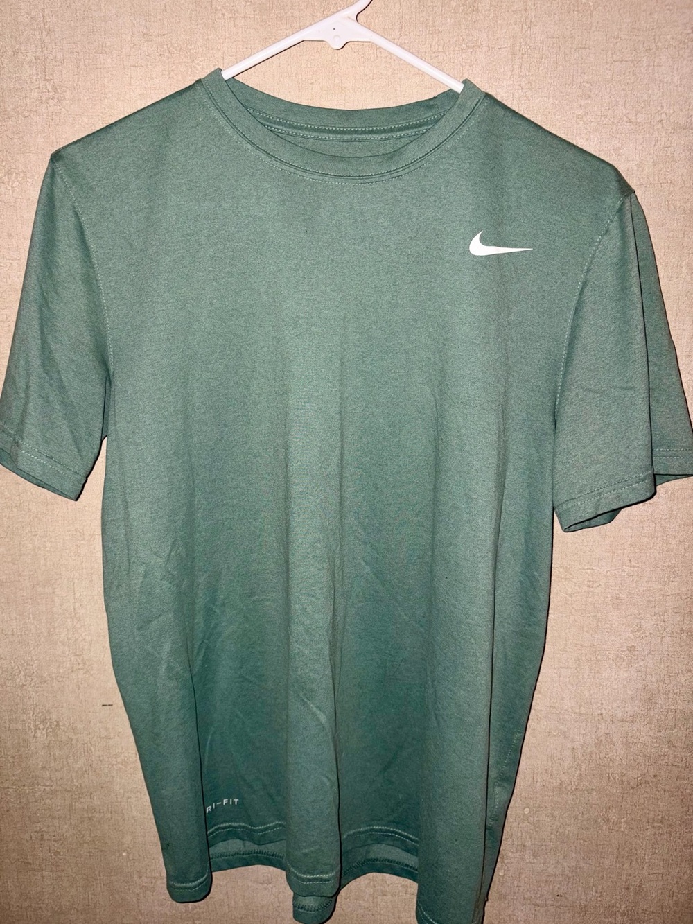 Nike Men's Teal Green Short Sleeve Dri-FIT Tee